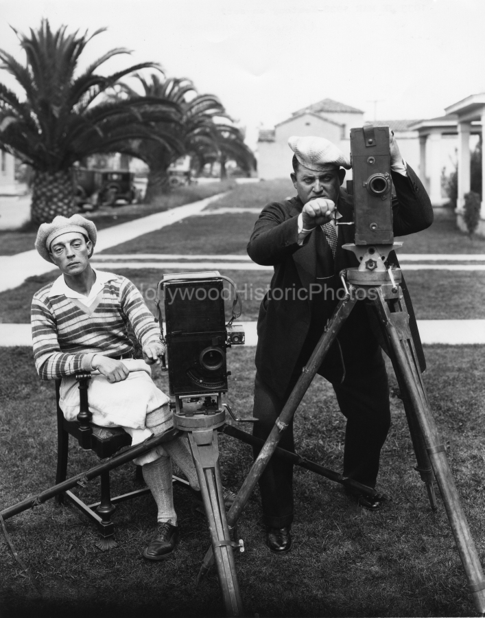 with Ed Sedgwick on The Cameraman wm.jpg